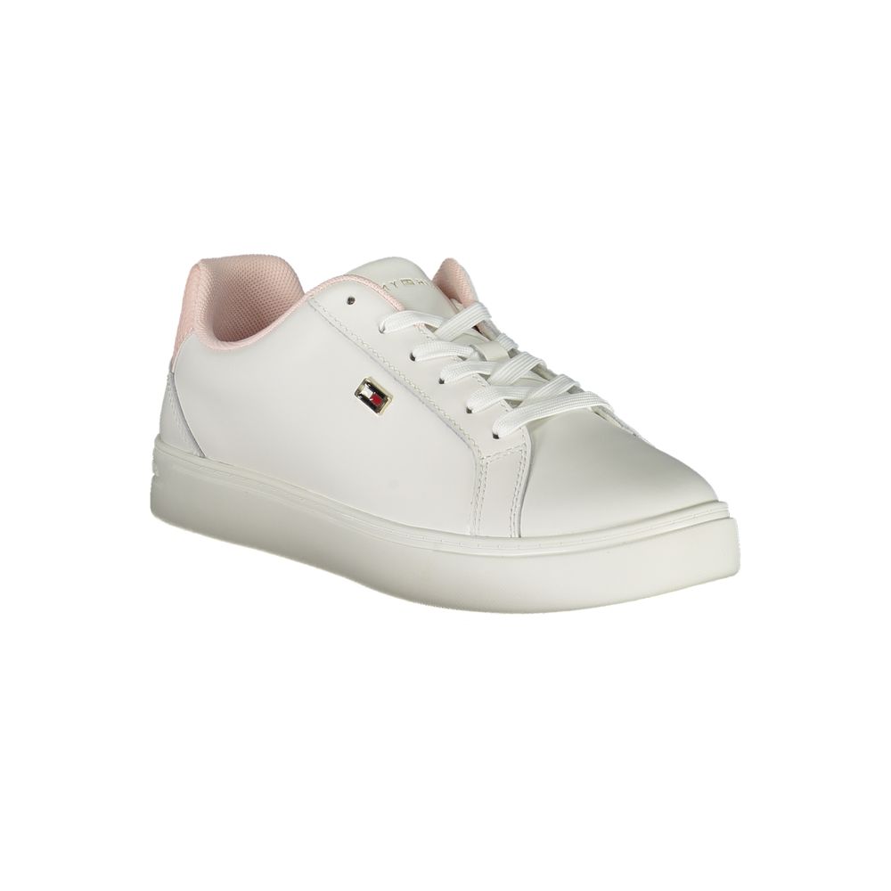 Fashionsarah.com Fashionsarah.com Tommy Hilfiger White Polyester Sneaker