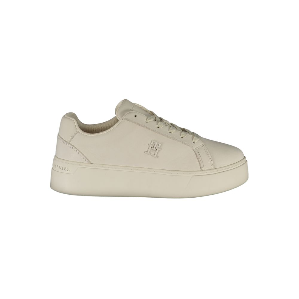 Fashionsarah.com Fashionsarah.com Tommy Hilfiger White Polyester Sneaker