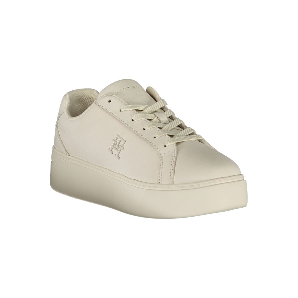 Fashionsarah.com Fashionsarah.com Tommy Hilfiger White Polyester Sneaker