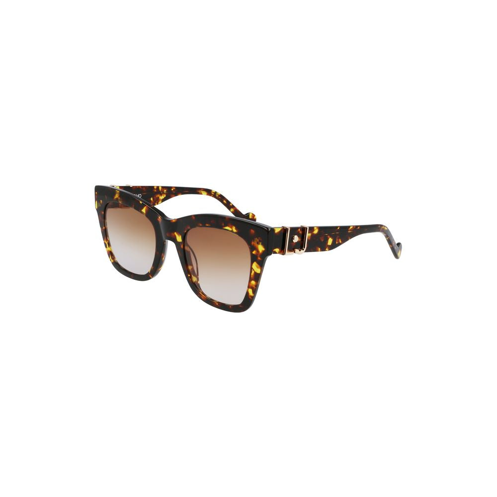 Liu Jo Brown Acetate Sunglasses | Fashionsarah.com