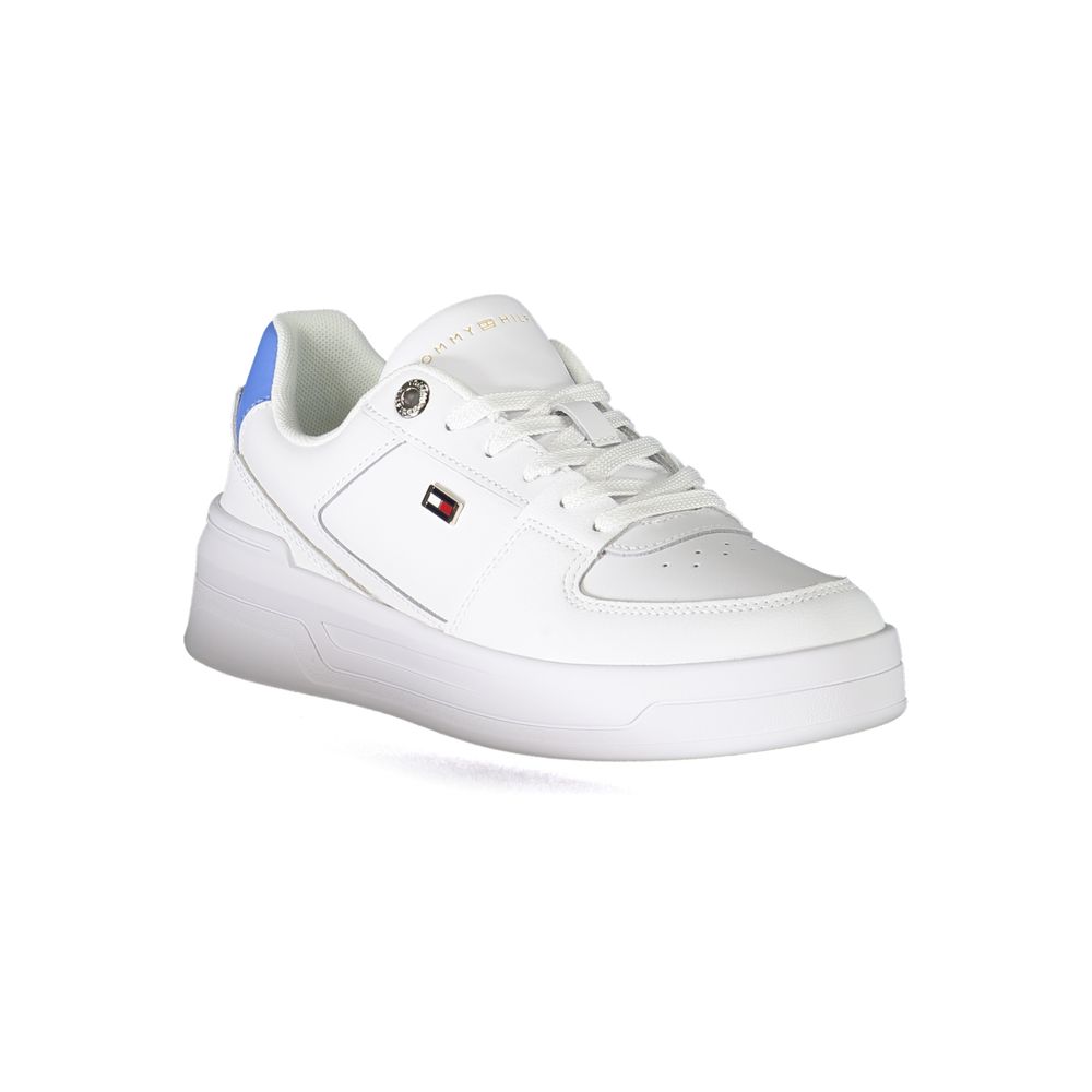 Fashionsarah.com Fashionsarah.com Tommy Hilfiger White Polyester Sneaker