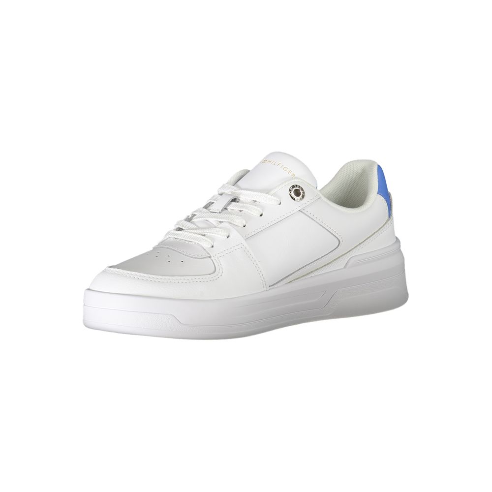 Fashionsarah.com Fashionsarah.com Tommy Hilfiger White Polyester Sneaker