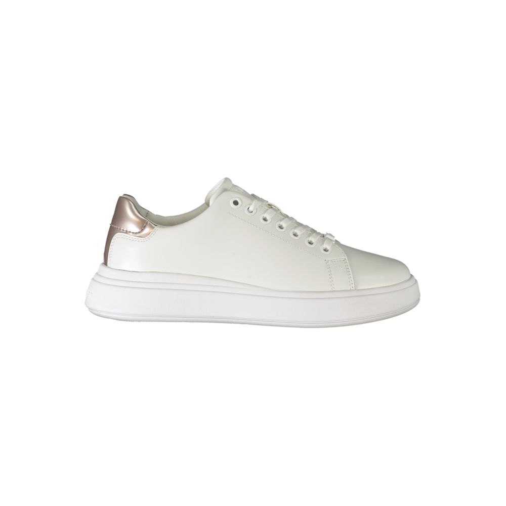 Fashionsarah.com Fashionsarah.com Calvin Klein White Polyester Sneaker