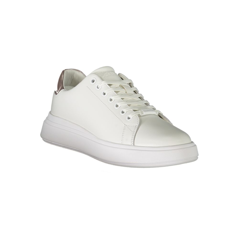 Fashionsarah.com Fashionsarah.com Calvin Klein White Polyester Sneaker