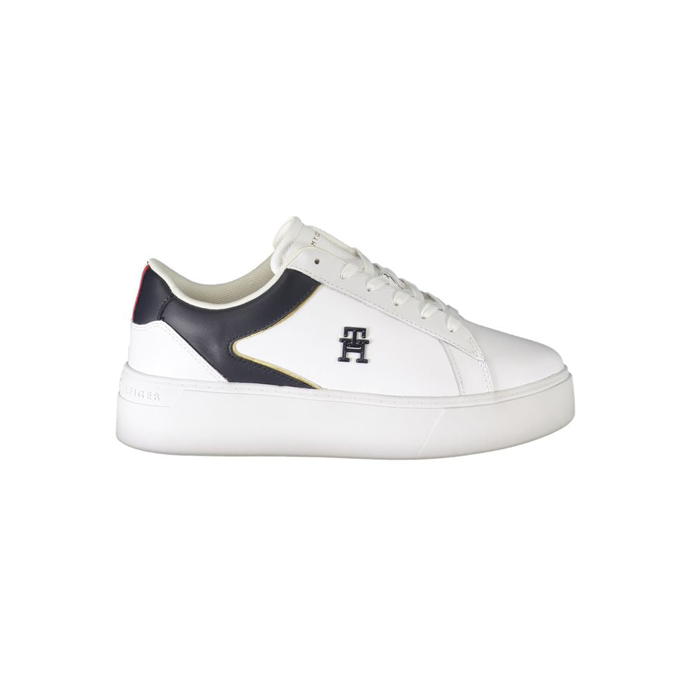 Fashionsarah.com Fashionsarah.com Tommy Hilfiger White Polyester Sneaker