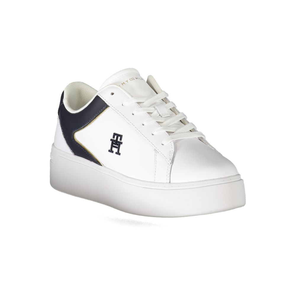 Fashionsarah.com Fashionsarah.com Tommy Hilfiger White Polyester Sneaker