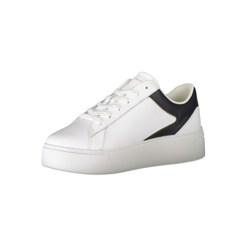 Fashionsarah.com Fashionsarah.com Tommy Hilfiger White Polyester Sneaker