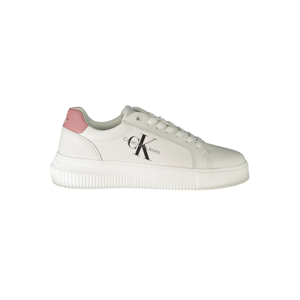 Fashionsarah.com Fashionsarah.com Calvin Klein White Polyester Sneaker