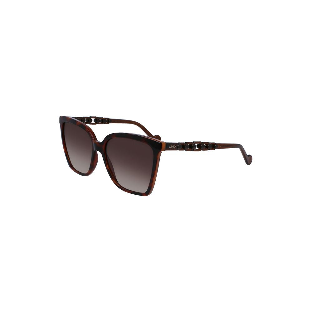 Liu Jo Brown BIO INJECTED Sunglasses | Fashionsarah.com