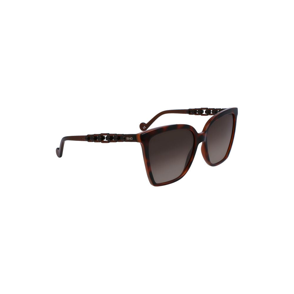 Liu Jo Brown BIO INJECTED Sunglasses | Fashionsarah.com