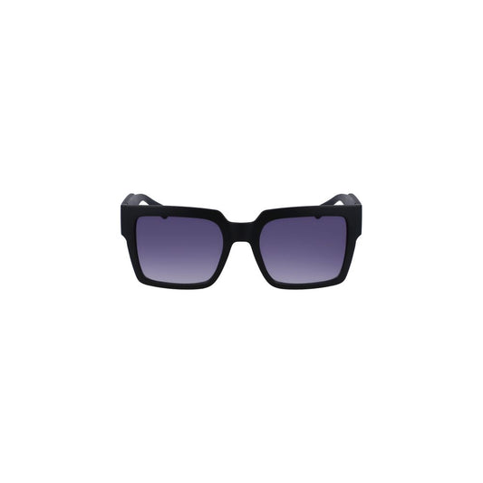 Fashionsarah.com Fashionsarah.com Calvin Klein Black PLASTICA INIETTATA Sunglasses