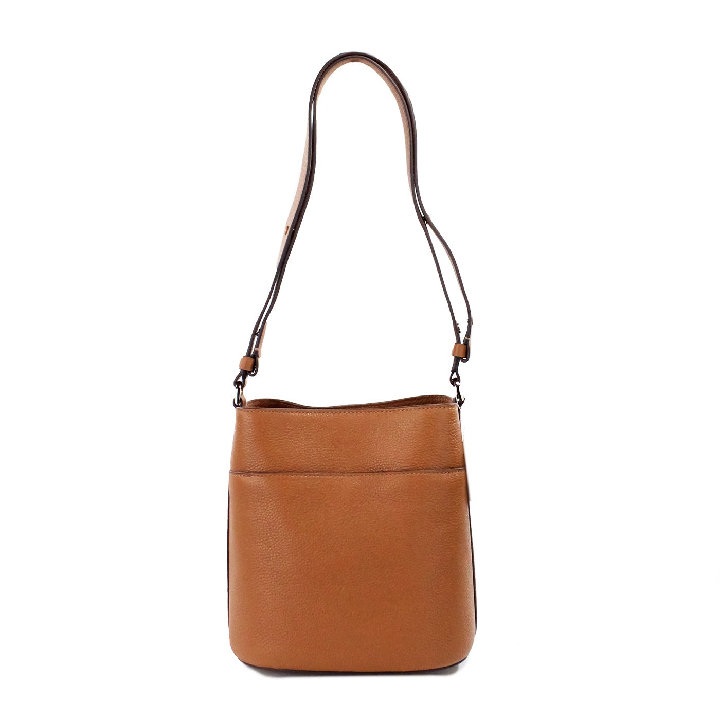 Kate Spade Leila Small Warm Gingerbread Leather Bucket Shoulder Crossbody Bag | Fashionsarah.com