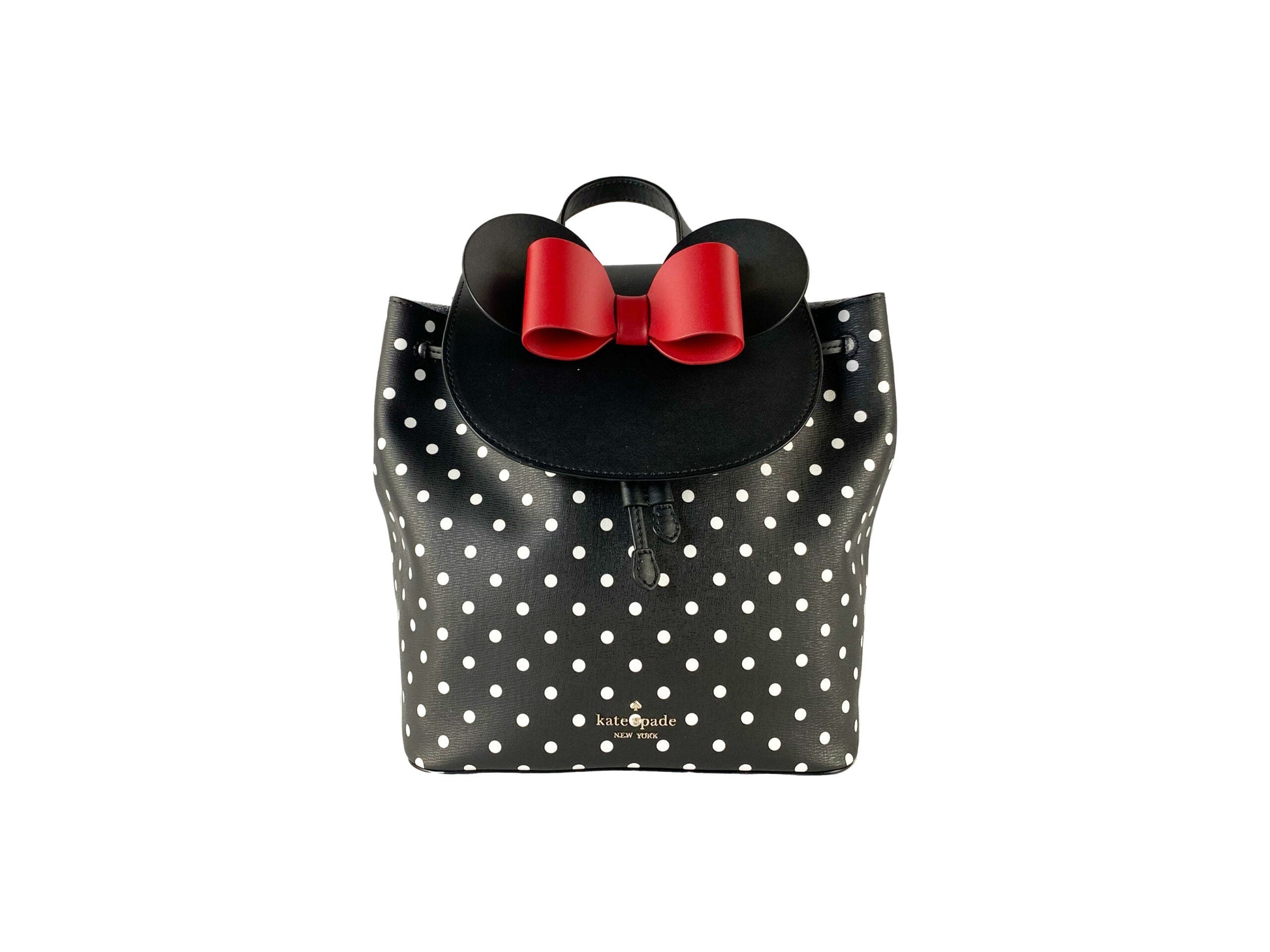 Kate Spade Disney Minnie Mouse Medium Leather Backpack Bookbag Bag | Fashionsarah.com