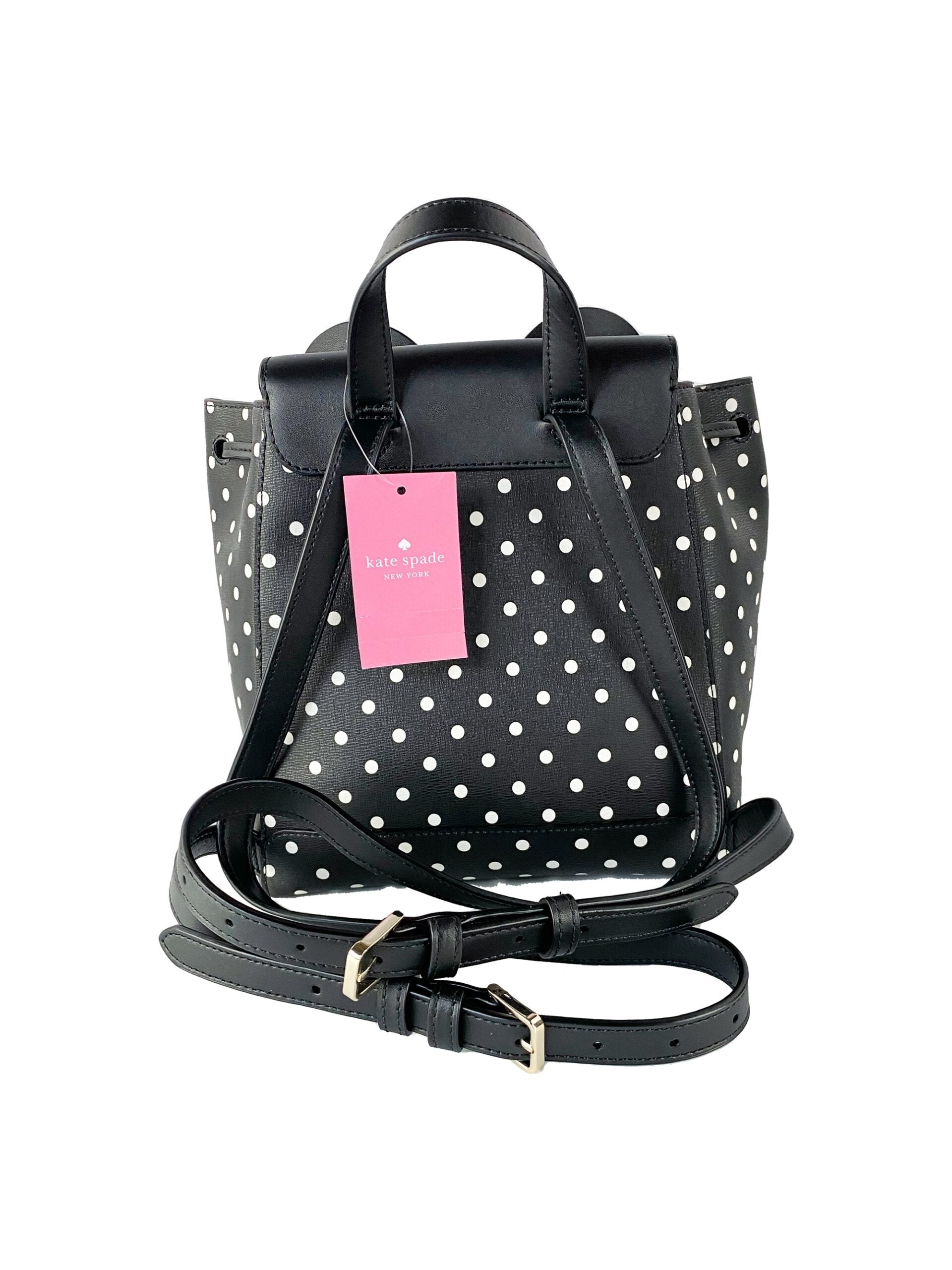 Kate Spade Disney Minnie Mouse Medium Leather Backpack Bookbag Bag | Fashionsarah.com