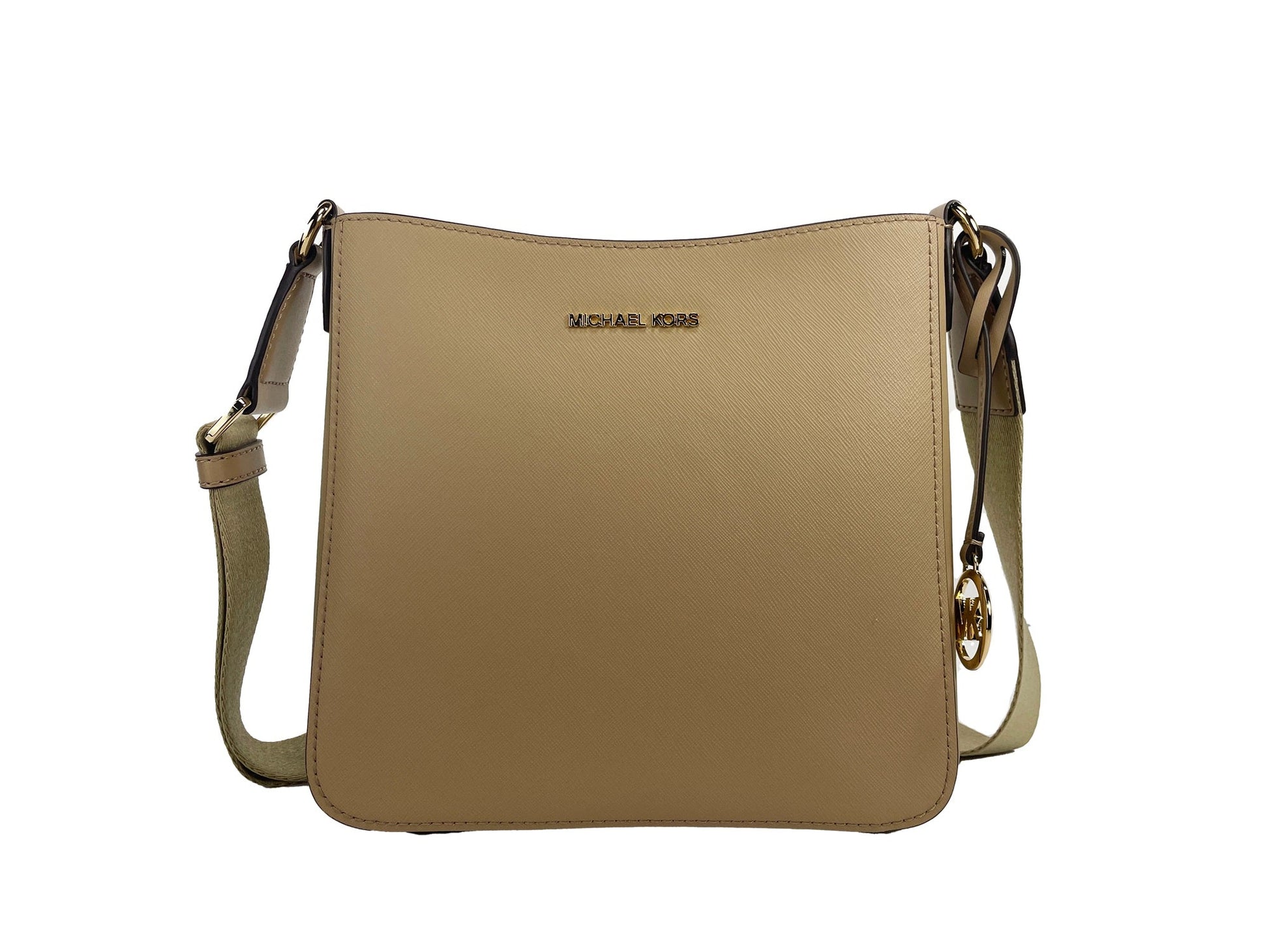 Michael Kors Jet Set Small Messenger Crossbody Bag Camel | Fashionsarah.com