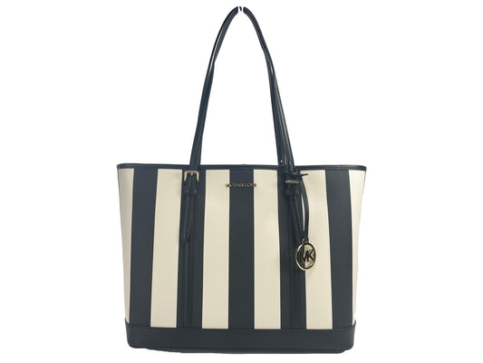 Michael Kors Jet Set Travel Large Shoulder Tote Bag Black | Fashionsarah.com