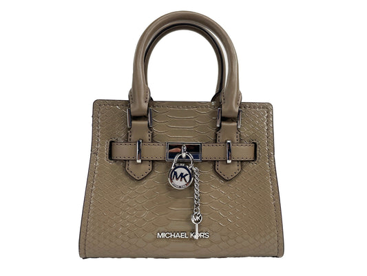 Michael Kors Hamilton XS Dusk Snake Satchel Crossbody Bag Purse | Fashionsarah.com