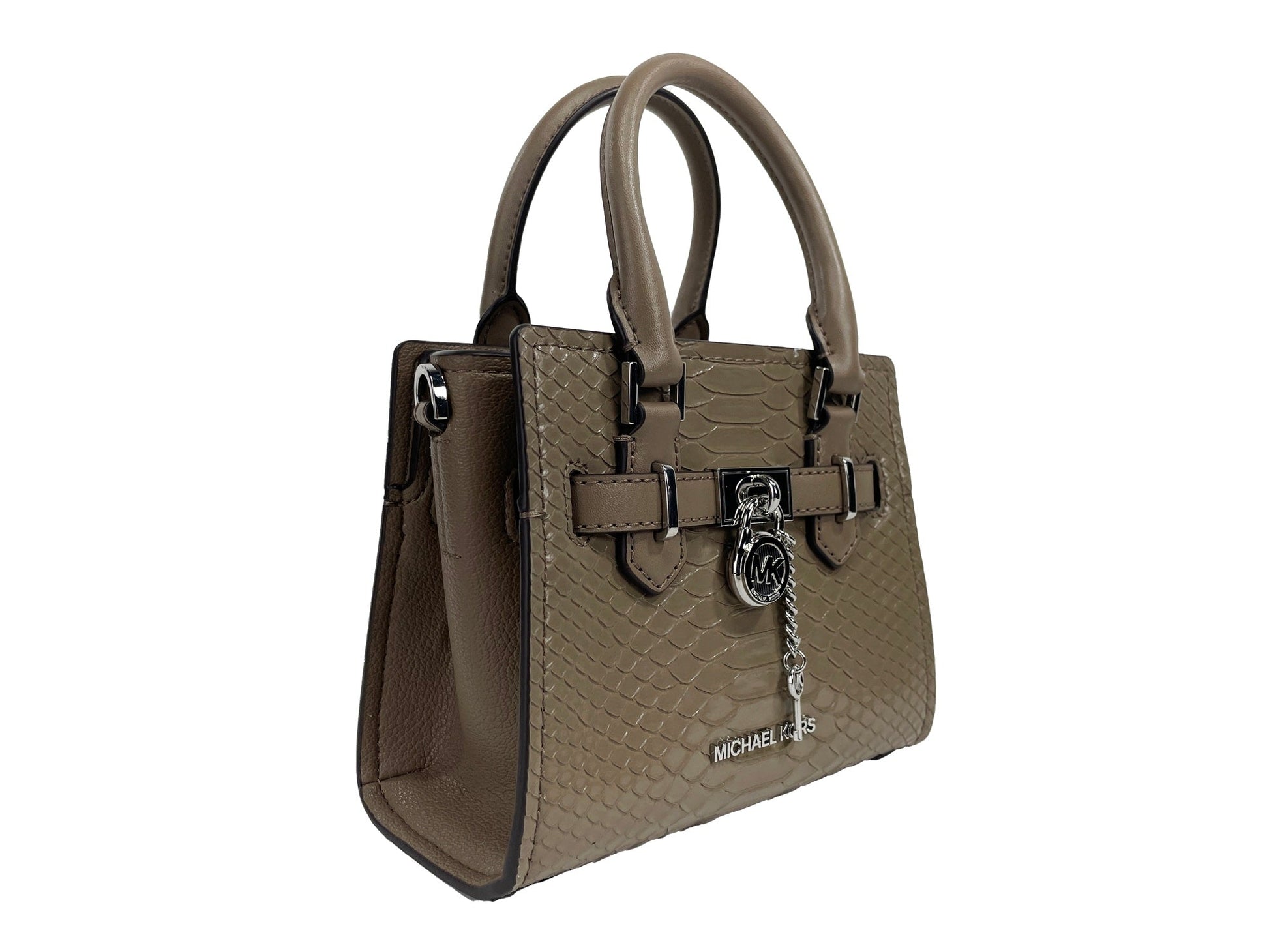 Michael Kors Hamilton XS Dusk Snake Satchel Crossbody Bag Purse | Fashionsarah.com