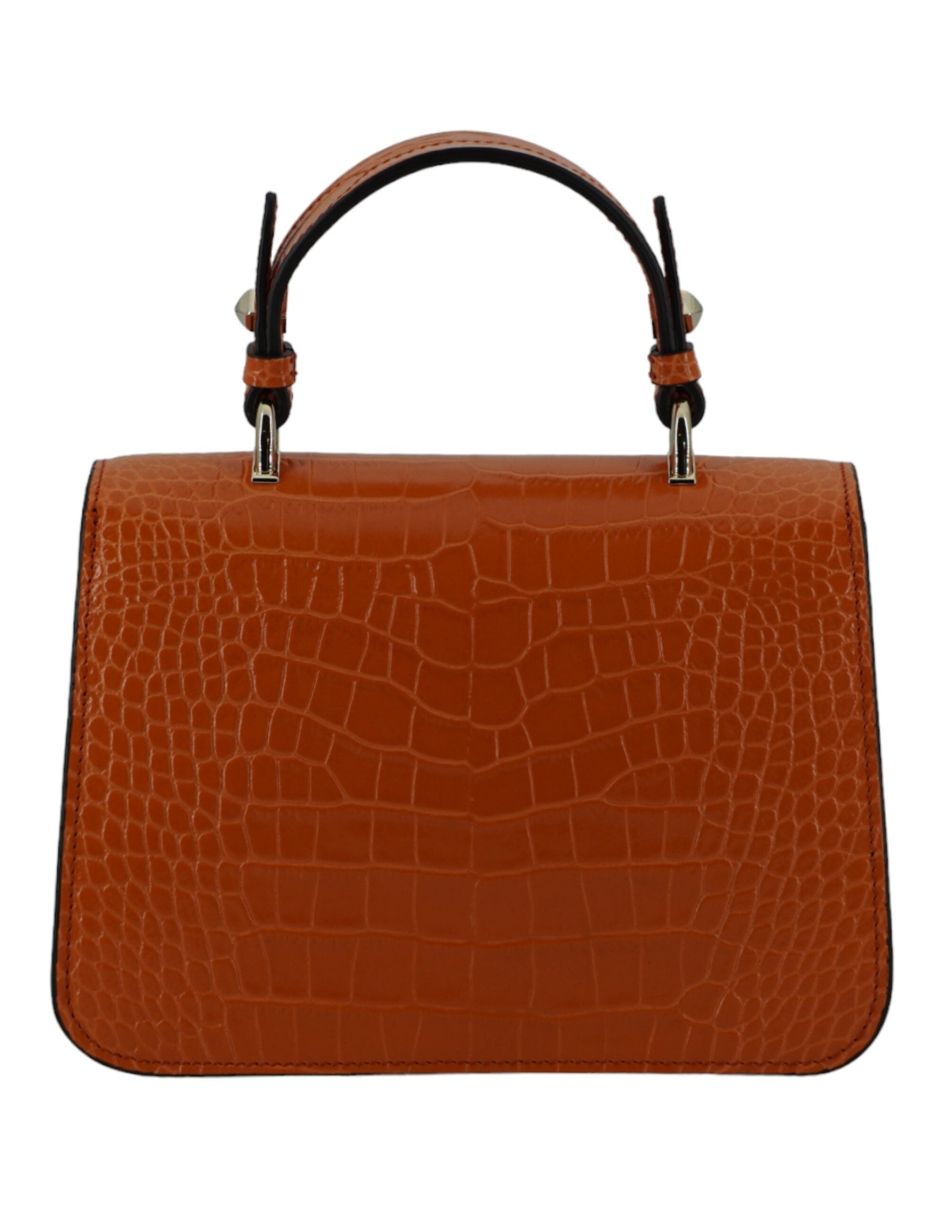 Jimmy Choo Orange Leather Top Handle and Shoulder Bag | Fashionsarah.com