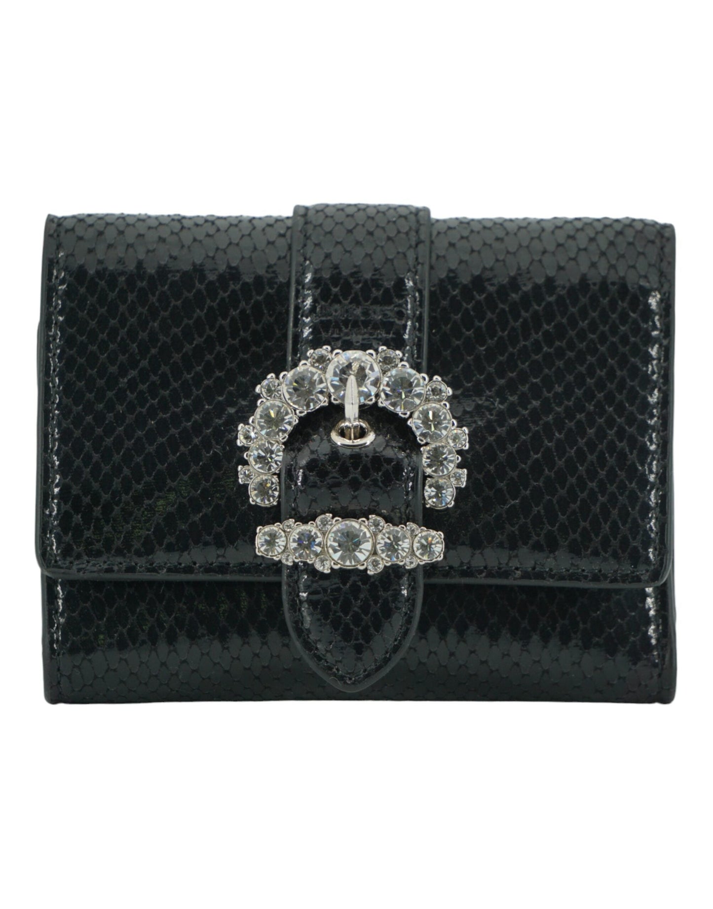 Jimmy Choo Black Leather Cheri Wallet | Fashionsarah.com