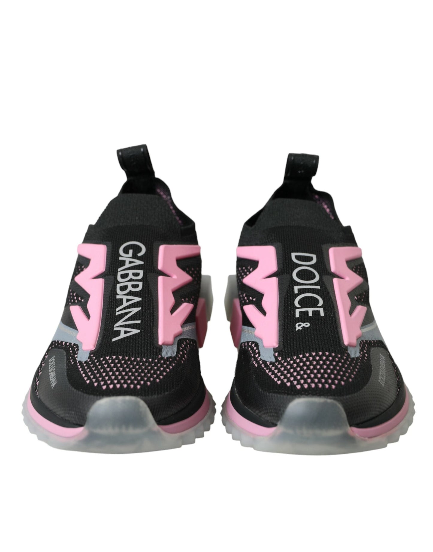 Dolce & Gabbana Black Pink Women Sneakers | Fashionsarah.com