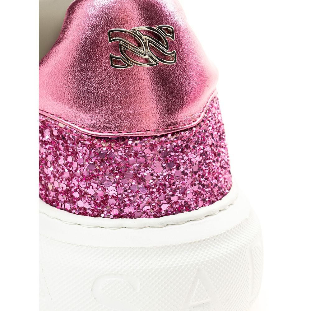 Casadei Fuchsia Leather Women Sneaker | Fashionsarah.com