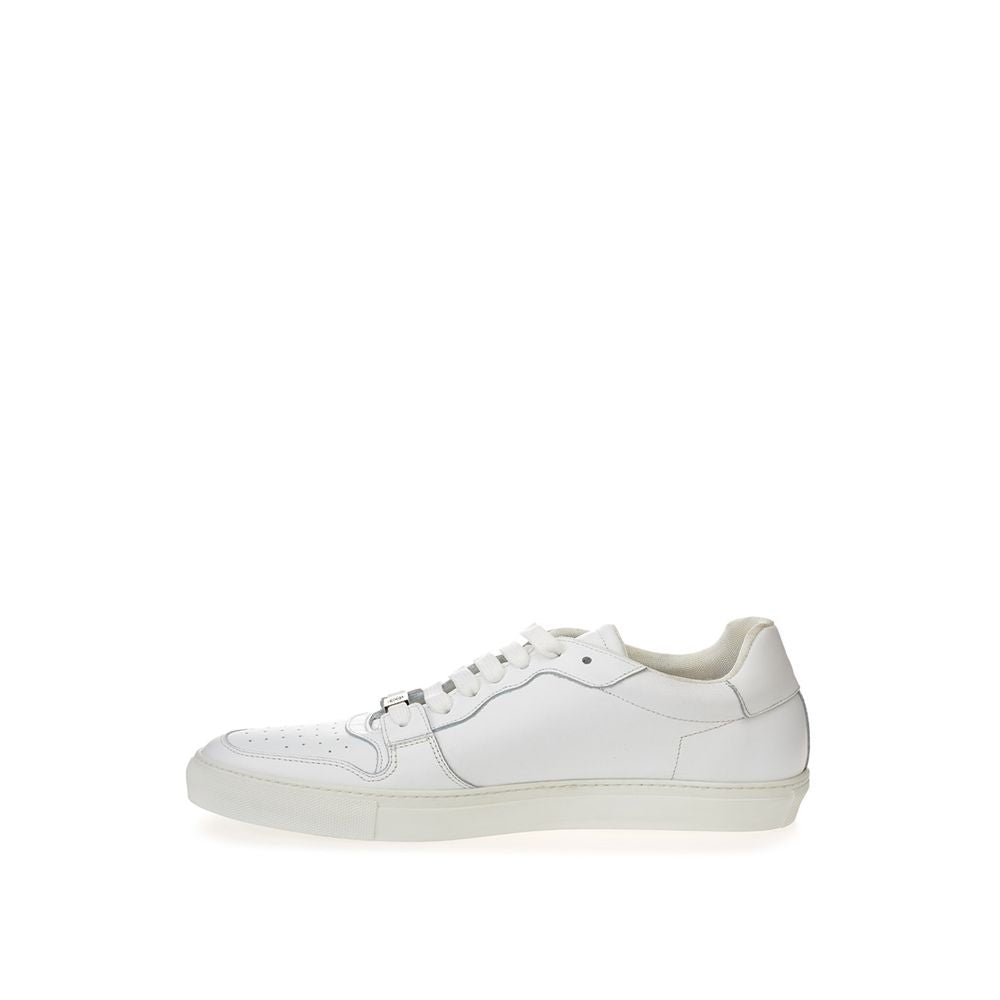 Roberto Cavalli Elegance Meets Comfort White Sneakers | Fashionsarah.com