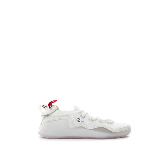 Fashionsarah.com Fashionsarah.com Christian Louboutin White Leather Sneaker