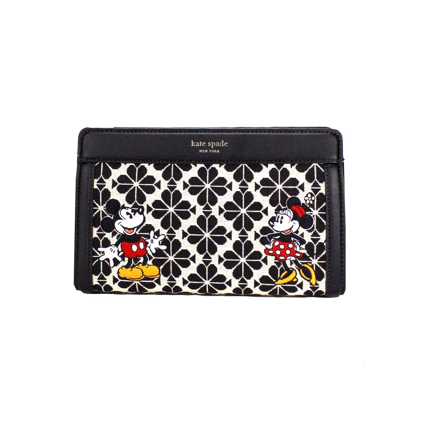 Fashionsarah.com Fashionsarah.com Kate Spade Disney 100 Medium Spade Flower Jacquard Canvas Crossbody Bag