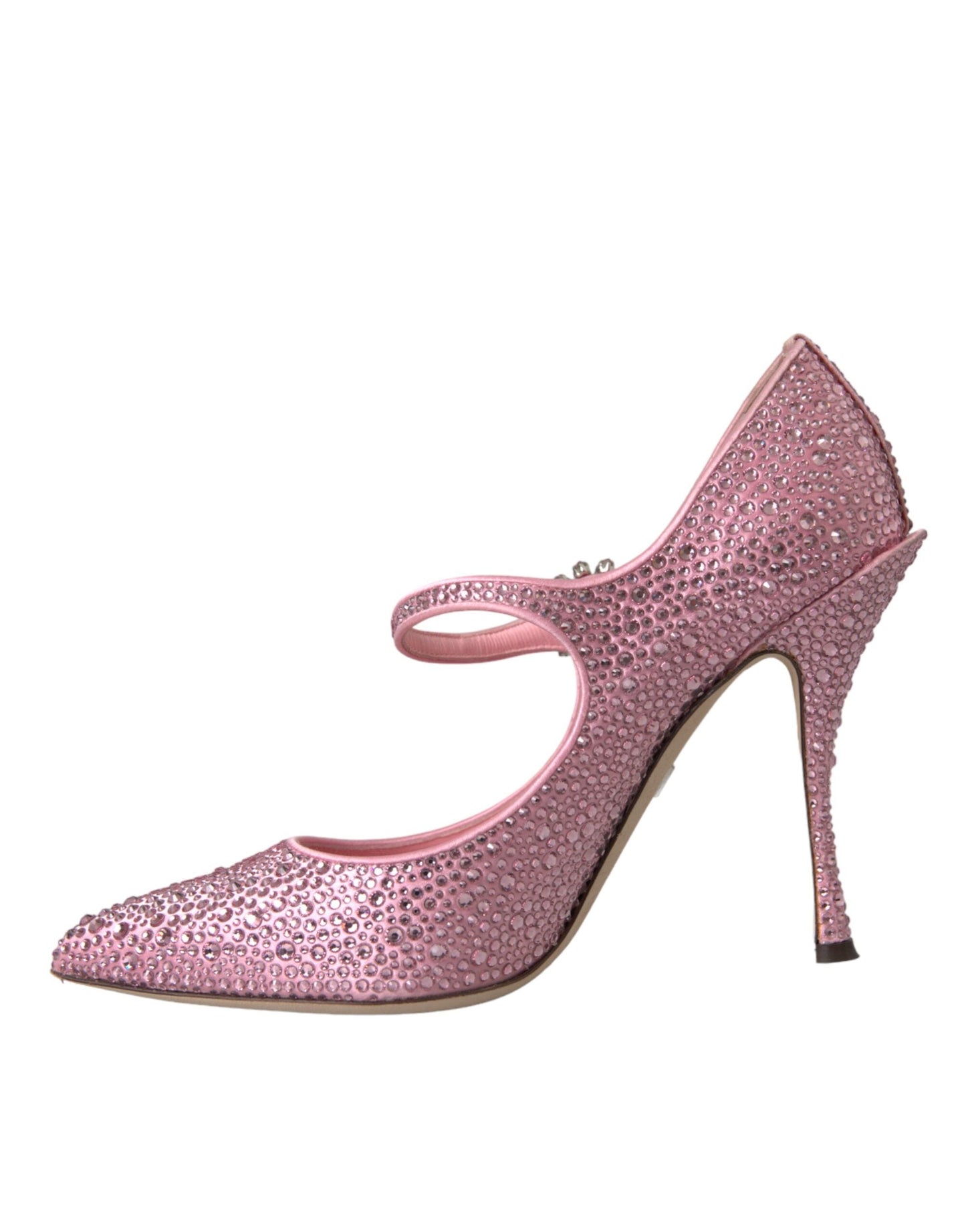 Dolce & Gabbana Pink Strass Crystal Heels Pumps Shoes | Fashionsarah.com