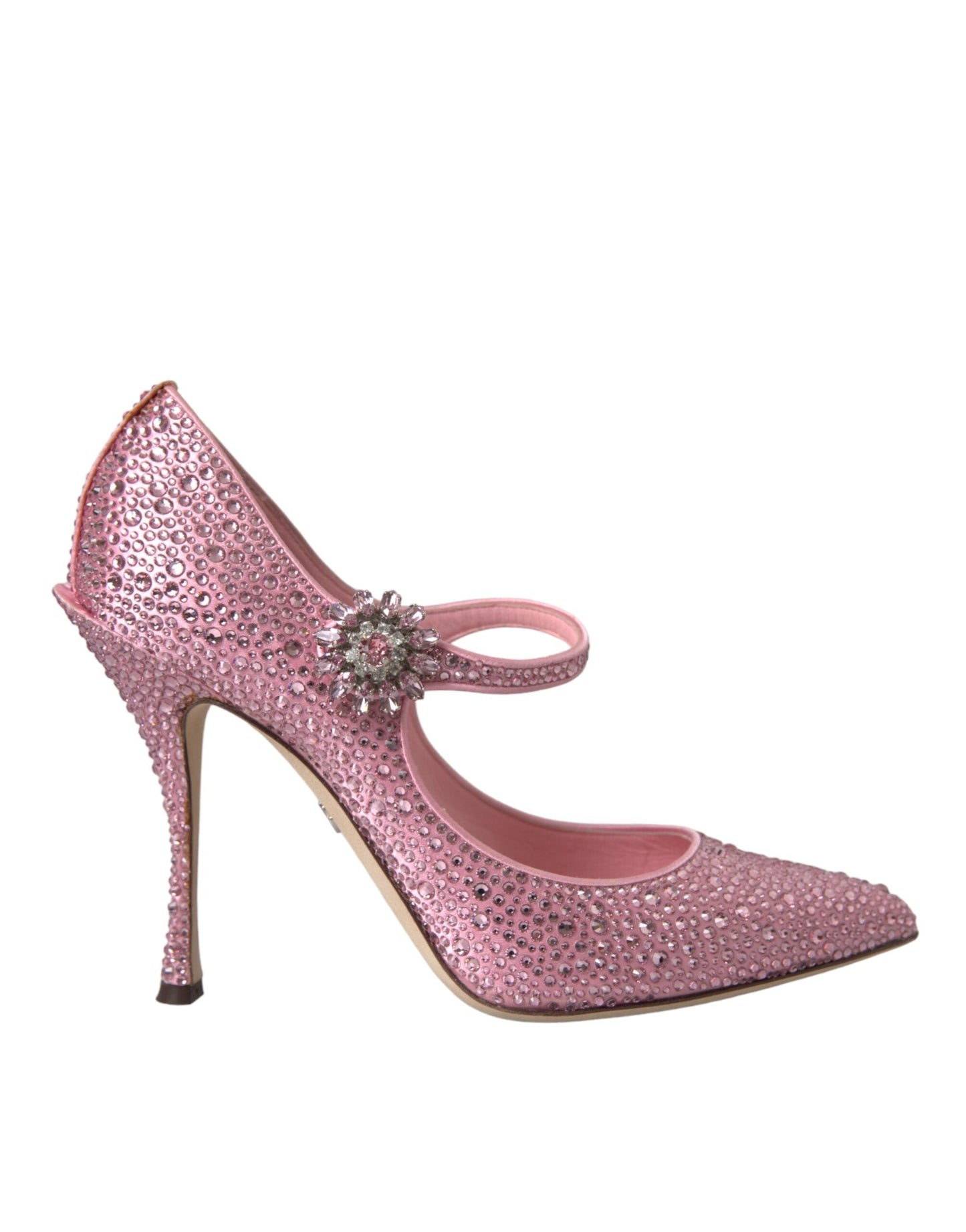 Dolce & Gabbana Pink Strass Crystal Heels Pumps Shoes | Fashionsarah.com