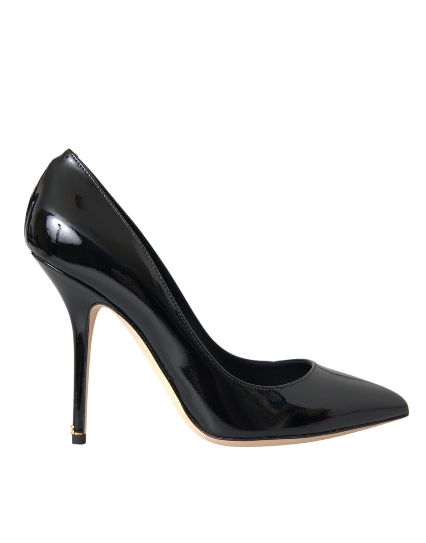 Fashionsarah.com Fashionsarah.com Dolce & Gabbana Black Patent Leather Bellucci Pumps Heels Shoes