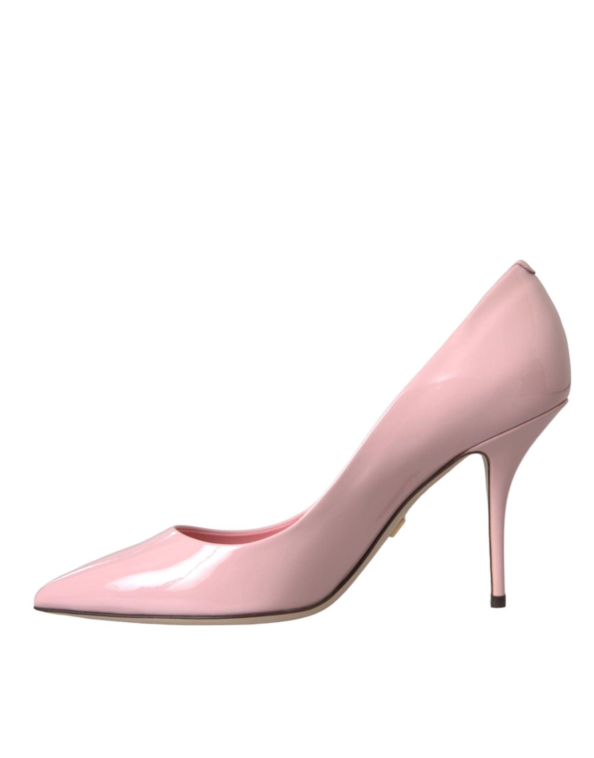 Fashionsarah.com Fashionsarah.com Dolce & Gabbana Light Pink Patent Leather Pumps Heels Shoes