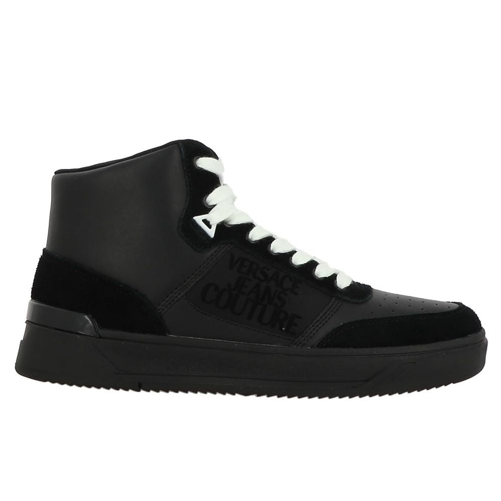 Fashionsarah.com Fashionsarah.com Versace Jeans Black Leather Sneaker