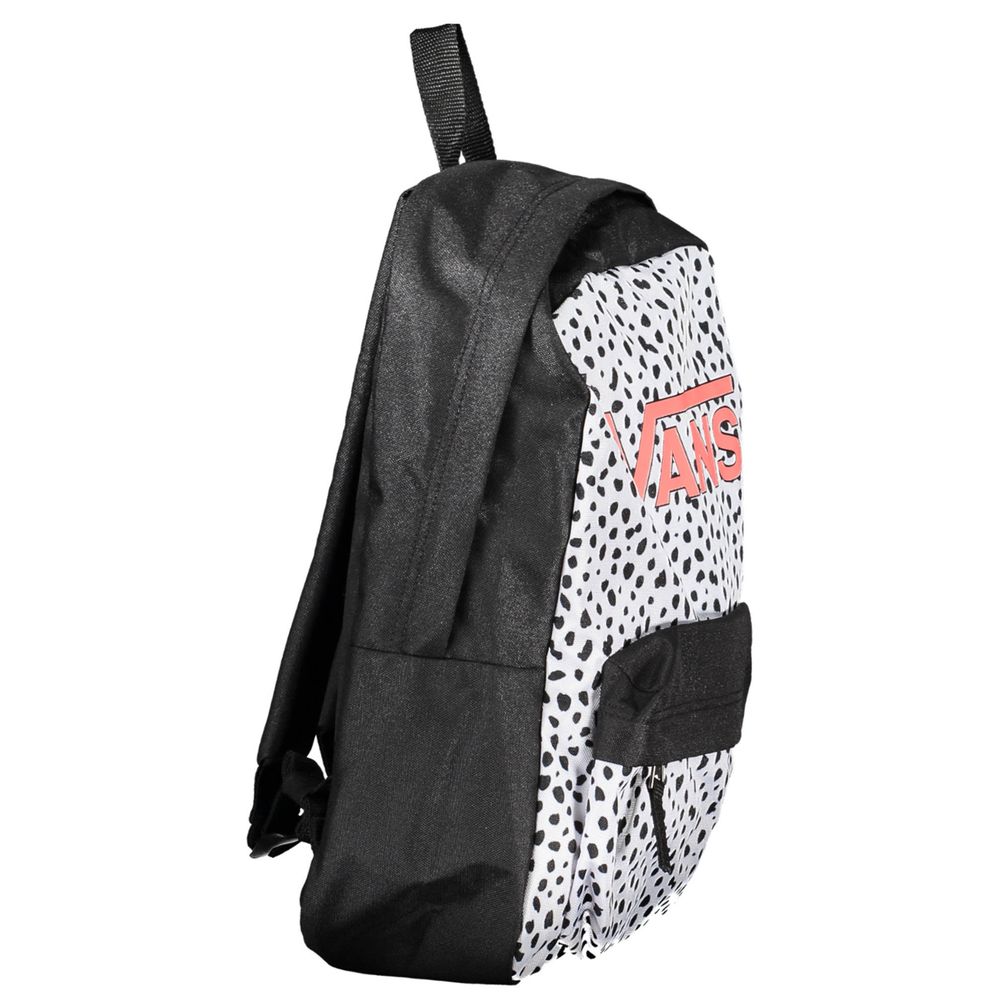 Vans Sleek Black Polyester Backpack with Logo Detail | Fashionsarah.com