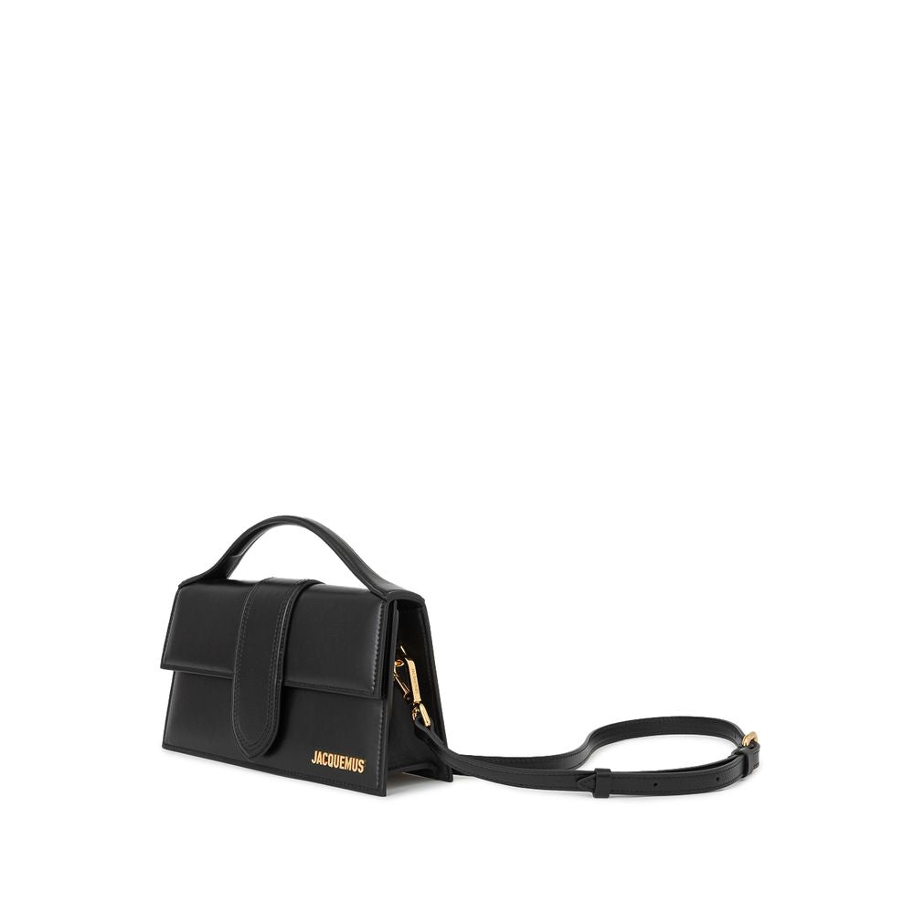 Jacquemus Black Leather Handbag | Fashionsarah.com