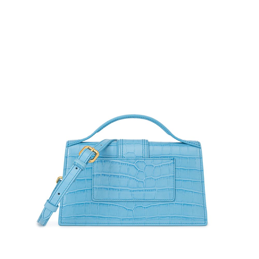 Fashionsarah.com Fashionsarah.com Jacquemus Light Blue Leather Handbag