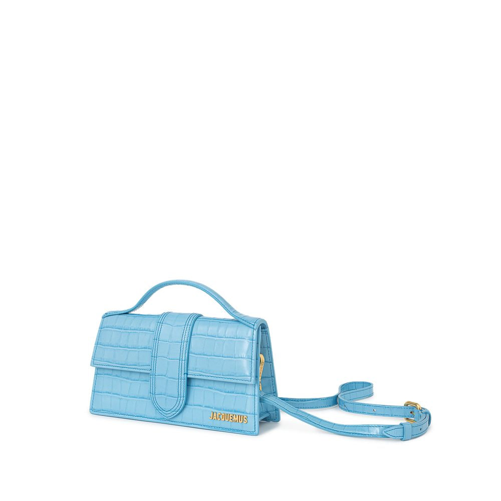 Fashionsarah.com Fashionsarah.com Jacquemus Light Blue Leather Handbag