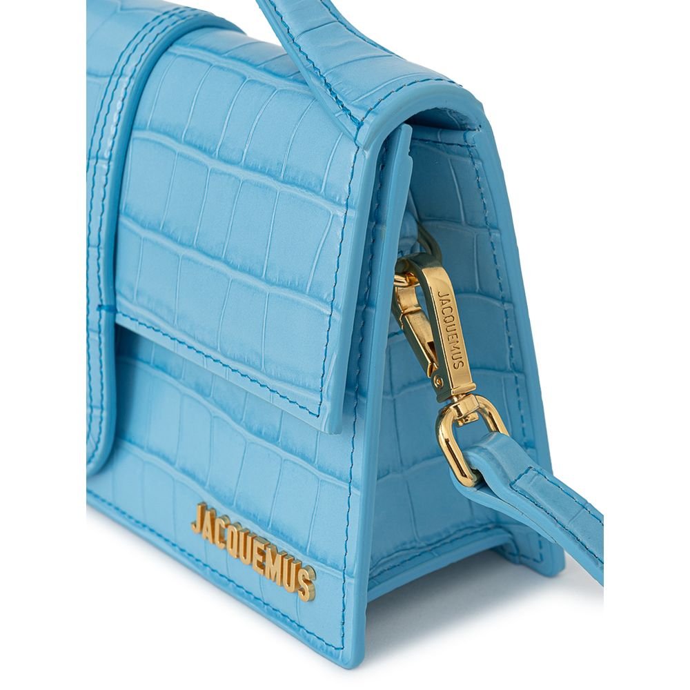 Fashionsarah.com Fashionsarah.com Jacquemus Light Blue Leather Handbag