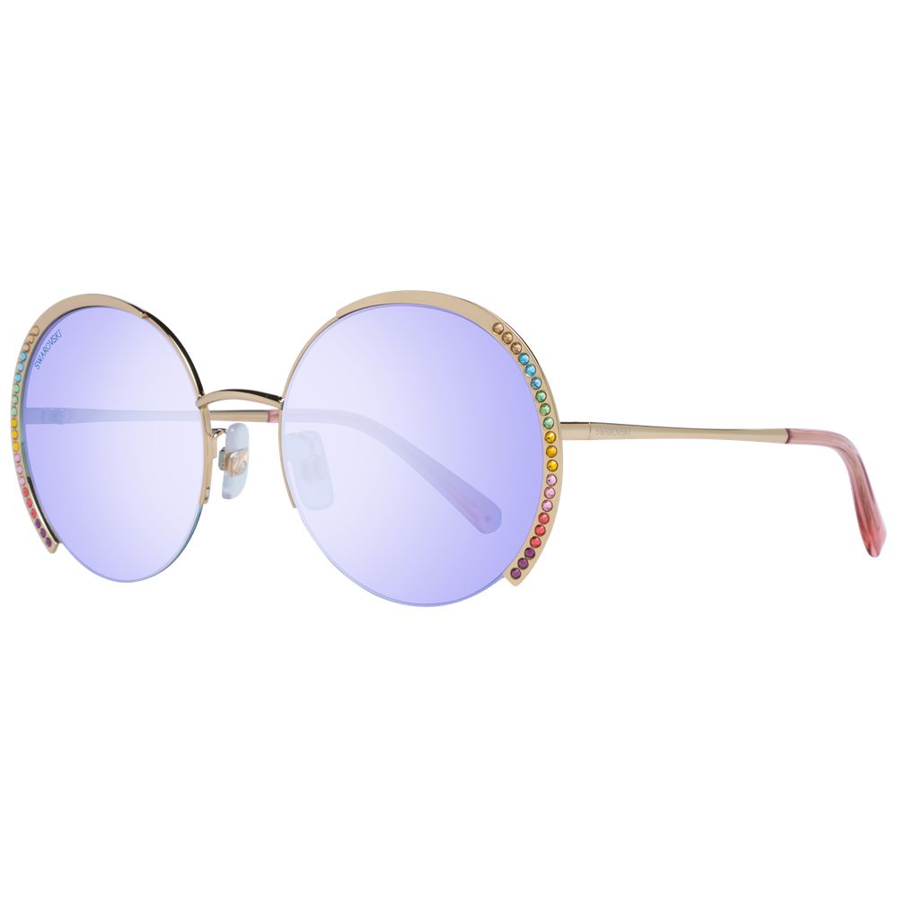 Swarovski Gold Women Sunglasses | Fashionsarah.com