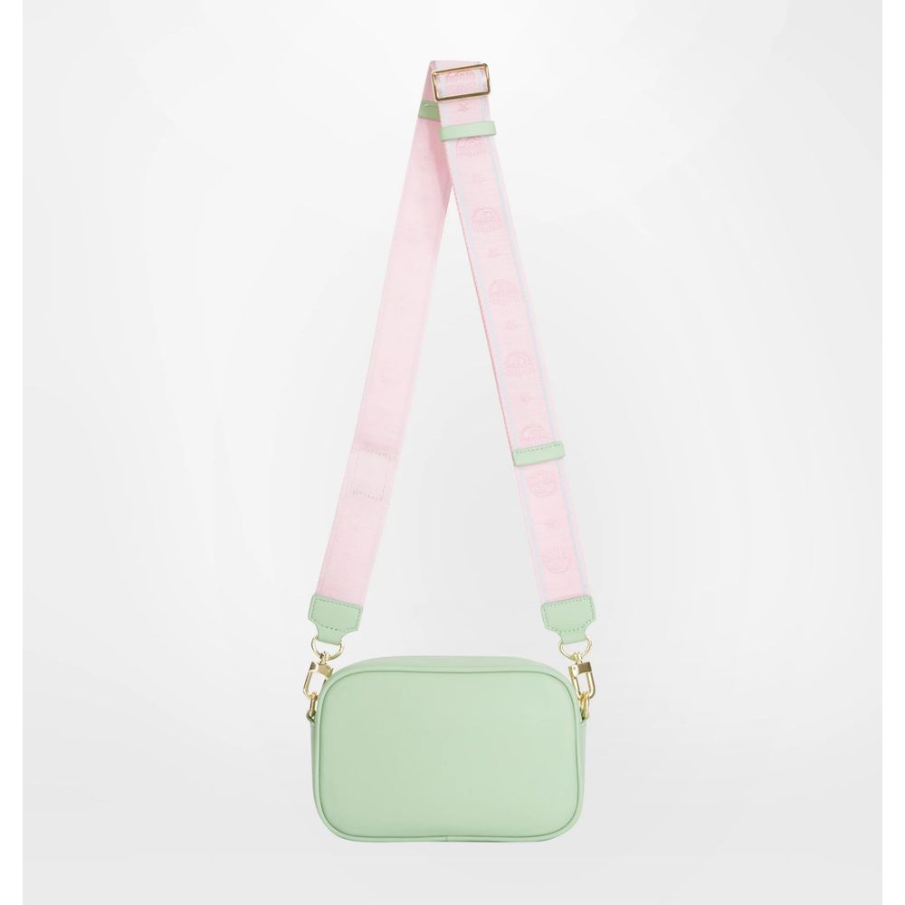 Chiara Ferragni Green Fabric Crossbody Bag | Fashionsarah.com