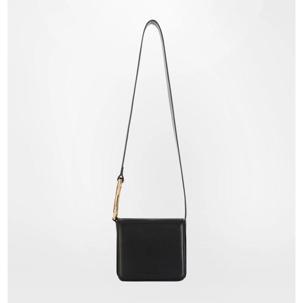 Chiara Ferragni Black Fabric Crossbody Bag | Fashionsarah.com