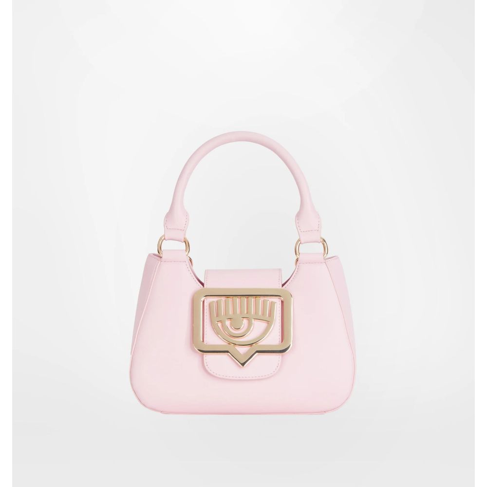 Chiara Ferragni Pink Fabric Handbag | Fashionsarah.com