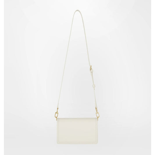 Chiara Ferragni White Fabric Crossbody Bag | Fashionsarah.com