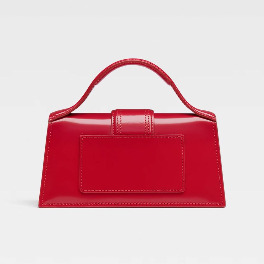 Fashionsarah.com Fashionsarah.com Jacquemus Red Leather Crossbody Bag