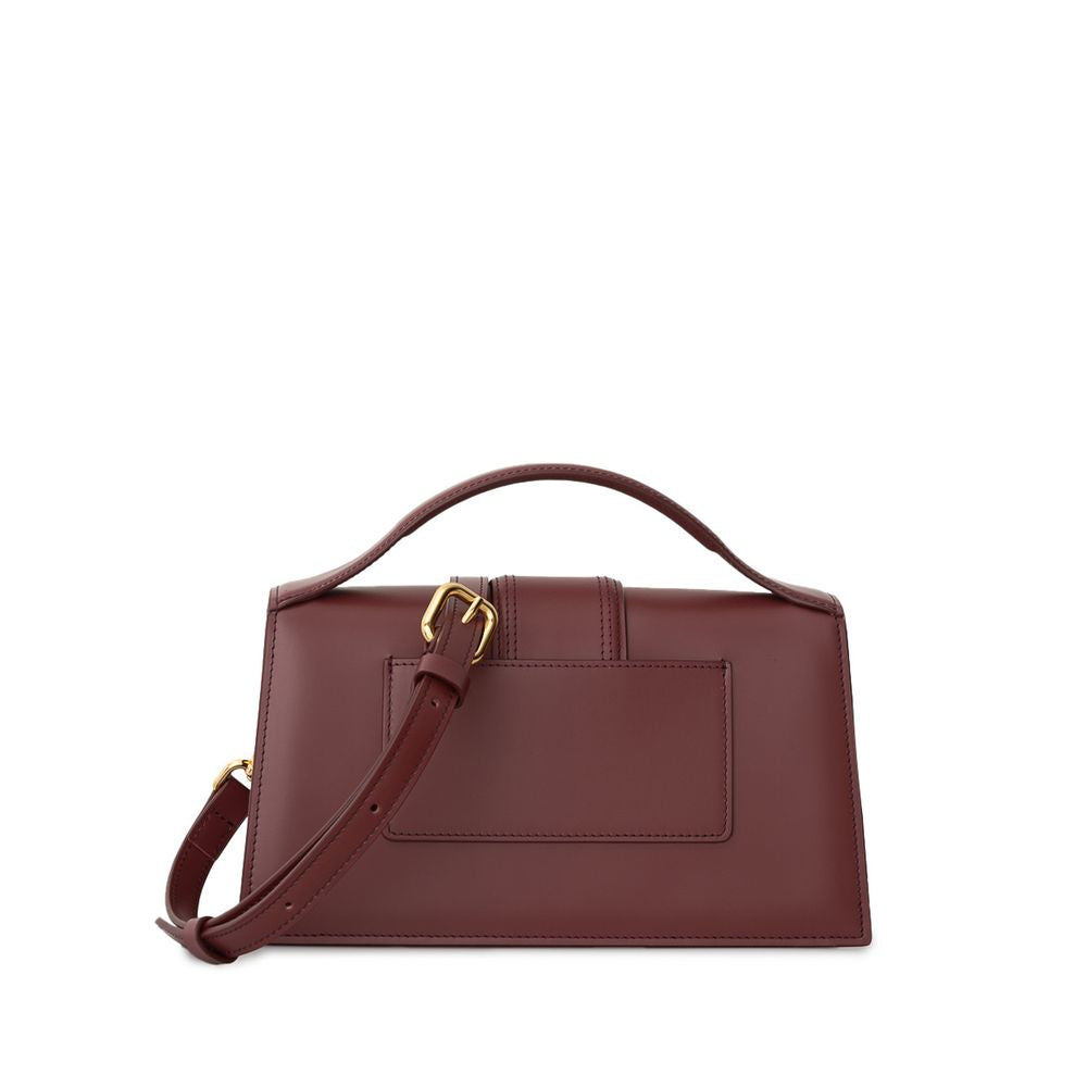 Fashionsarah.com Fashionsarah.com Jacquemus Bordeaux Leather Shoulder Bag