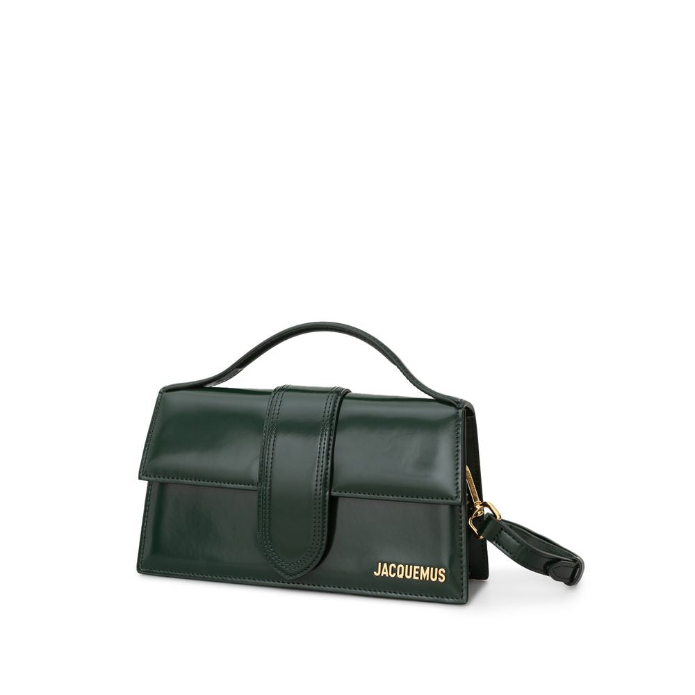 Fashionsarah.com Fashionsarah.com Jacquemus Green Leather Shoulder Bag