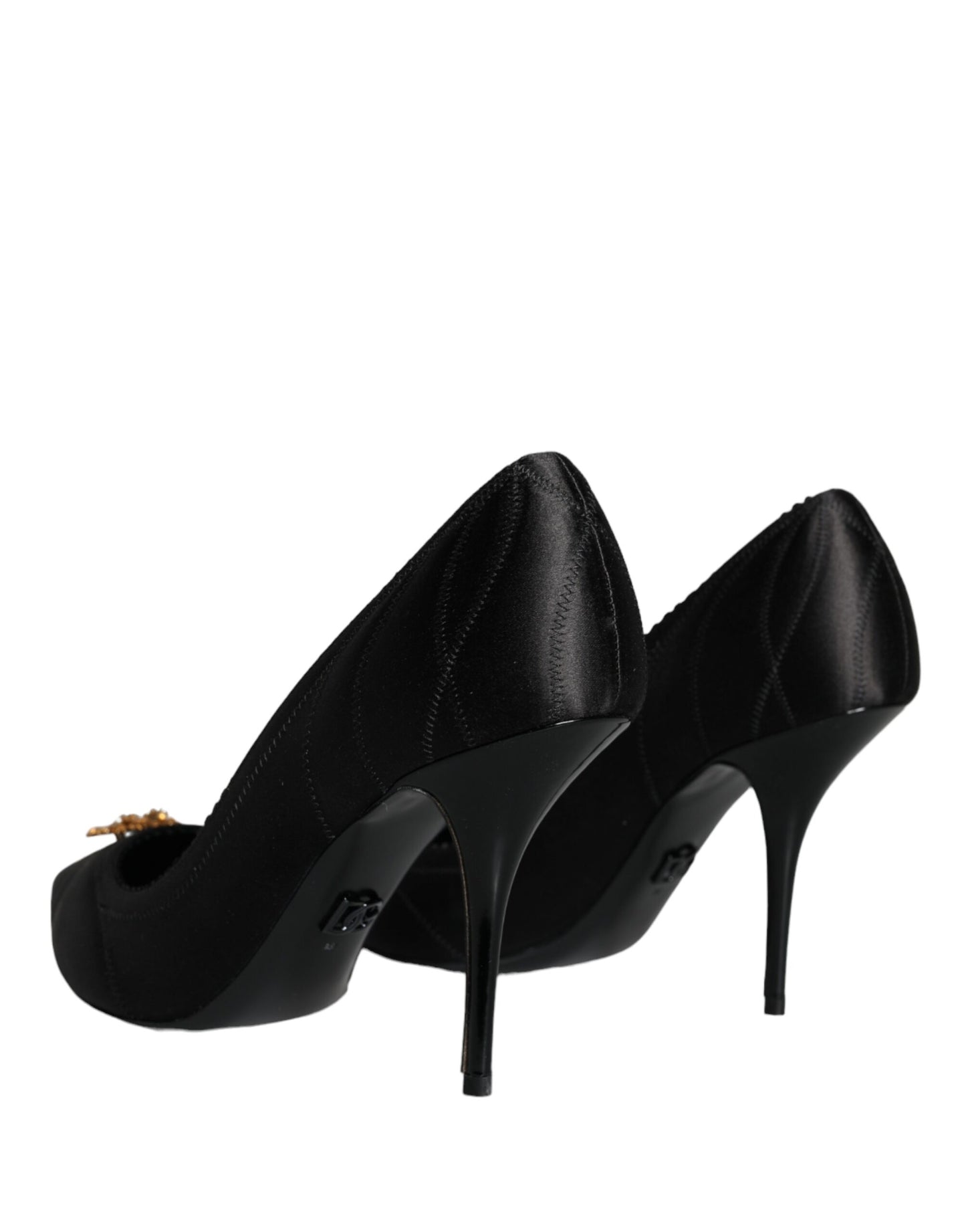 Fashionsarah.com Fashionsarah.com Dolce & Gabbana Black Heart DEVOTION Heels Pumps Shoes