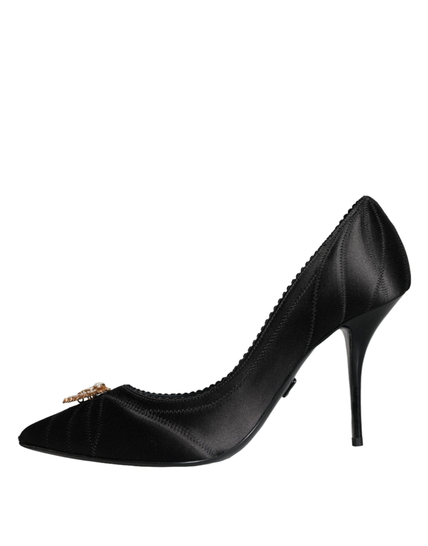 Fashionsarah.com Fashionsarah.com Dolce & Gabbana Black Heart DEVOTION Heels Pumps Shoes