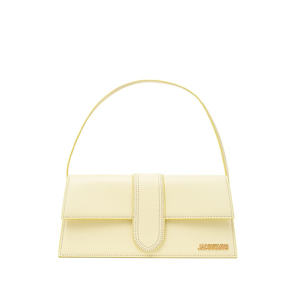 Fashionsarah.com Fashionsarah.com Jacquemus Yellow Leather Shoulder Bag